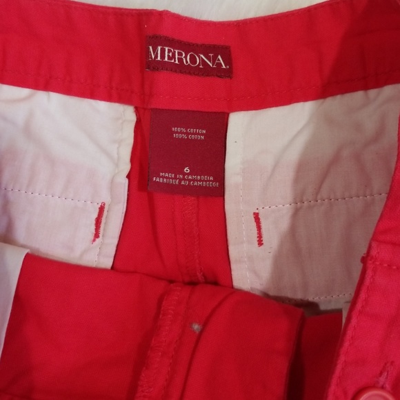 Bundle two shorts/ grey and red. Sizes 9/6 - Picture 7 of 8